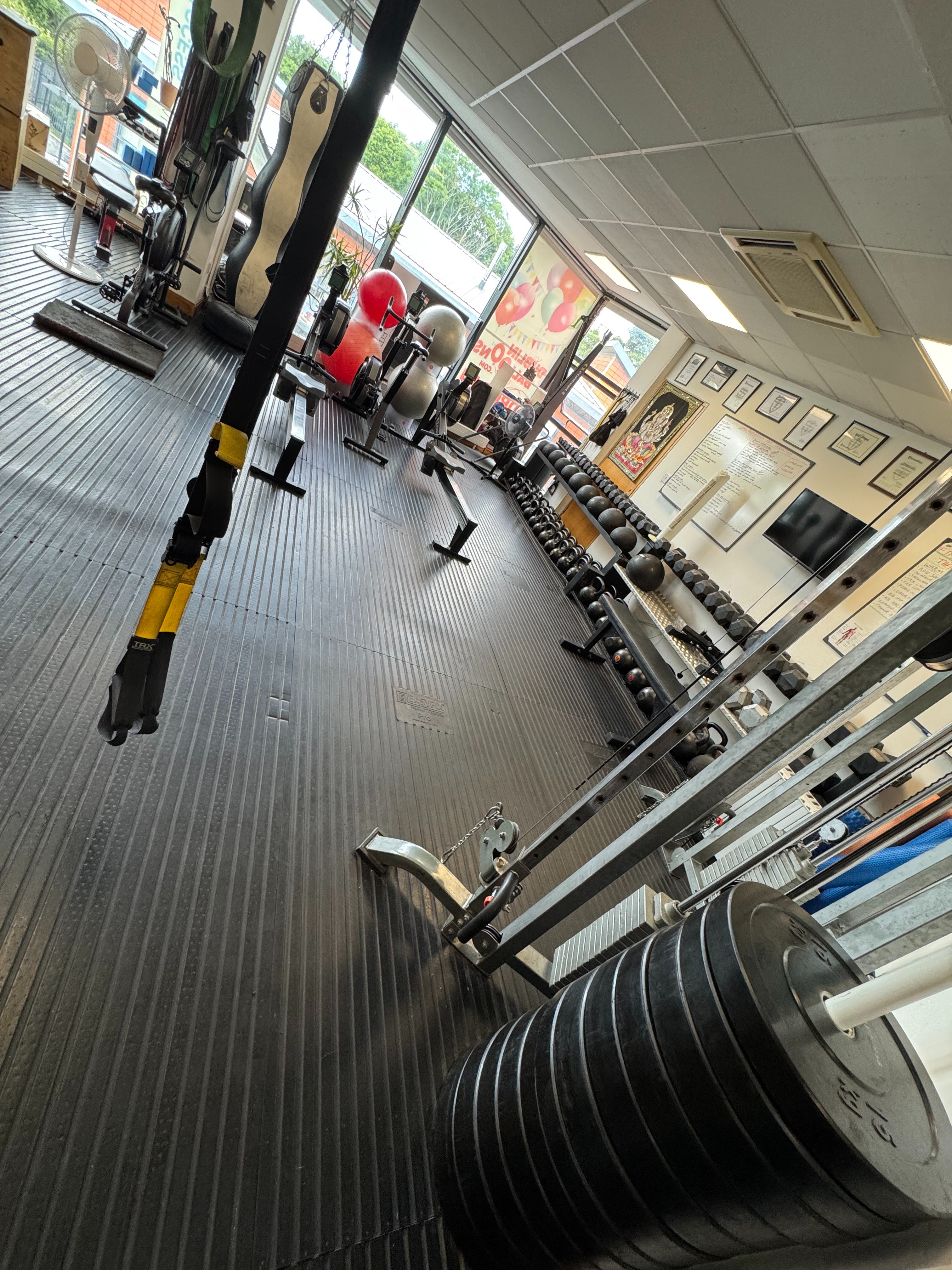 Booora cardio and rowing area